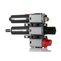 Norgren 3/8 in G Filter Regulator Lubricator with Automatic Drain, 40 μm Filtration, Integrated Pressure Gauge BL82-301G