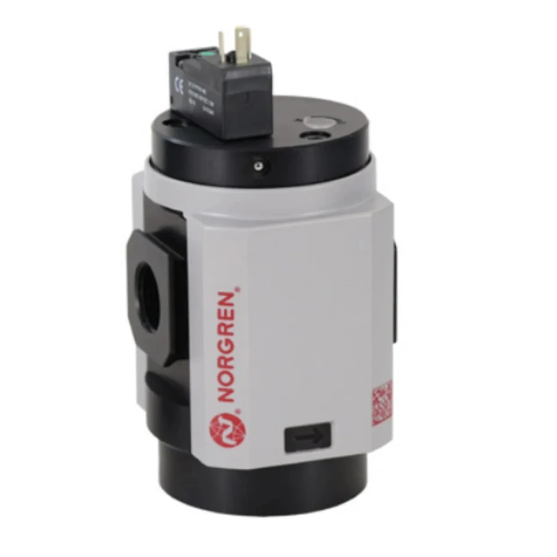 Norgren Pneumatic Solenoid Pilot-Operated Control Valve Soft Start Dump Valve Aluminium Body 3/2 Function 24V dc P84F-6GT-PFN