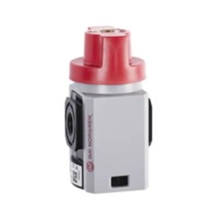 Norgren Pneumatic Manual Control Valve Locking Shut-Off Valve G 1/4 Port Die Cast Aluminium Body 45dm³/s Flow T82T-2GA-B1N