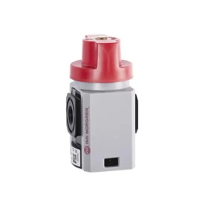 Norgren Pneumatic Manual Control Valve Locking Shut-Off Valve G 1/4 Port Die Cast Aluminium Body 45dm³/s Flow T82T-2GA-B1N