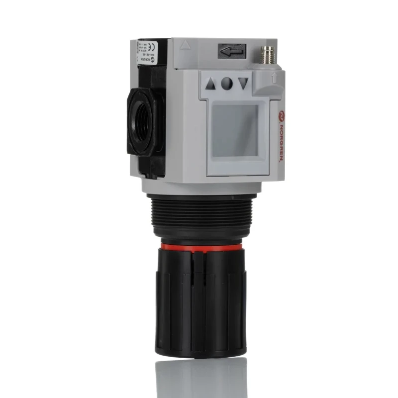 Norgren Pneumatic Regulator 3/8 to 3/4 in ISO G/PTF 0.3 to 10 bar Excelon Plus R84G-4GK-RME