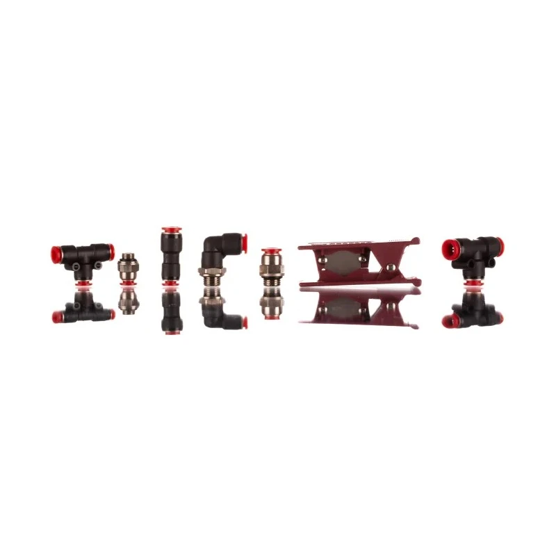 Norgren Pneumatic Fittings Maintenance Kit, 21 Adapter Variants, 6mm and 8mm Connectors, 2kg, German Origin NE/11154