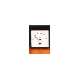 HOBUT Analogue Panel Ammeter AC Moving Iron 300 A, 72 mm x 72 mm PD72MIS5A2/2-001 0/150/300A