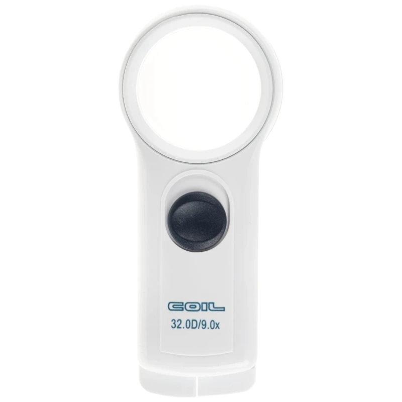 Coil Illuminated Magnifier, 9x Magnification, 45 mm Diameter 5148/05