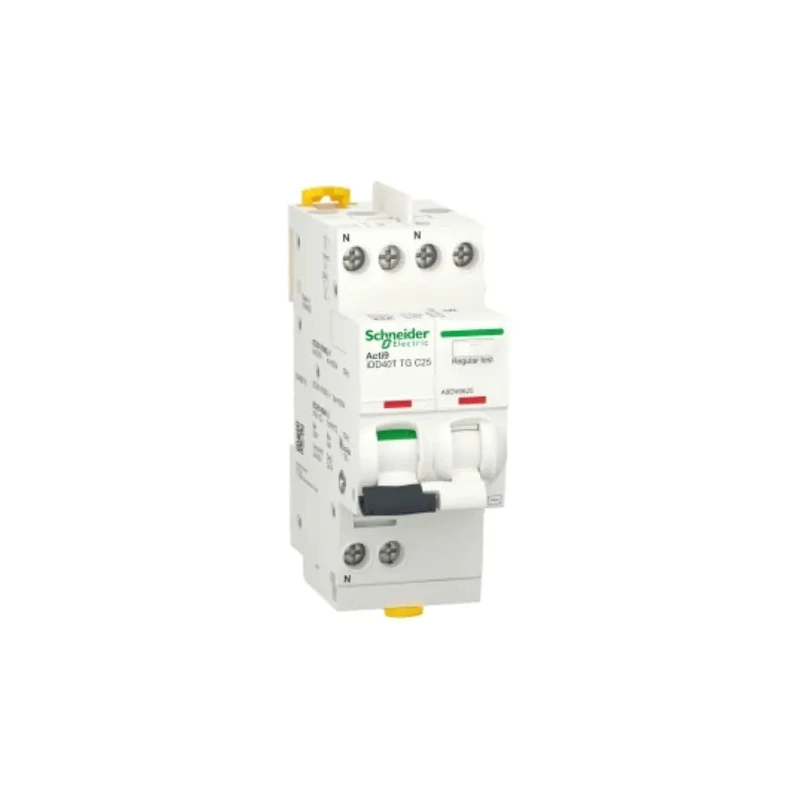 Schneider Electric Residual Current Circuit Breaker with Overload Protection 25A Current Rating 1-Pole 300 mA Trip A9DV6625