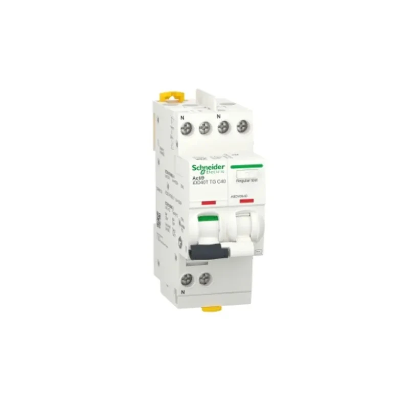 Schneider Electric Residual Current Circuit Breaker with Overload Protection, 40A Current Rating, 1-Pole, 300 mA A9DV6640