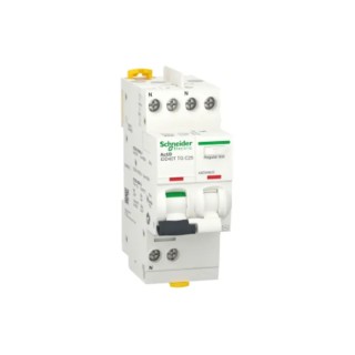 Schneider Electric Residual Current Circuit Breaker with Overload Protection, 32A Current Rating, 1-Pole, 300 mA A9DV6632