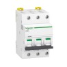Schneider Electric Acti9 iDT40 Miniature Circuit Breaker, 3-Pole, 40A, Type C, 400V AC, 6000 A Breaking Capacity A9P24340