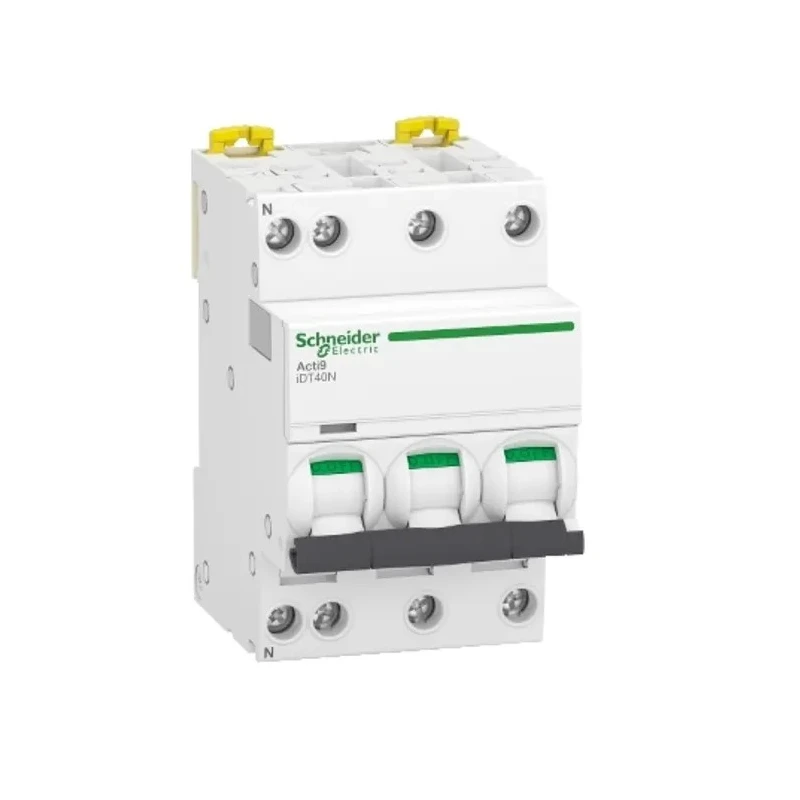 Schneider Electric Acti9 iDT40N Miniature Circuit Breaker 3+N-Pole 25A Type C 400V AC 6000A Breaking Capacity A9P24725