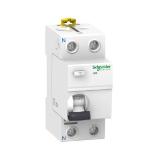 Schneider Electric Acti9 iIDK Series Residual Current Circuit Breaker 25A 2-Pole 30mA Type AC 500A 240V AC 