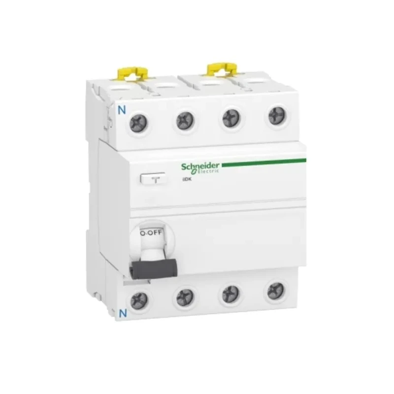 Schneider Electric Residual Current Circuit Breaker Acti9 iIDK Series, 25A, 4-Pole, 30 mA, Type AC, 500 A, 240V AC Acti9
