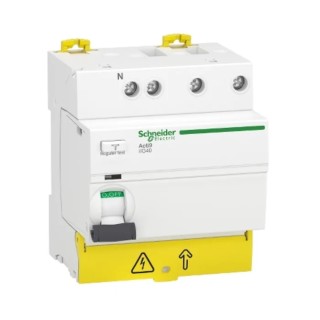 Schneider Electric Residual Current Circuit Breaker 40A 3+N-Pole 30 mA Type AC 1500 A 230V Acti9 iIG40 A9R67740