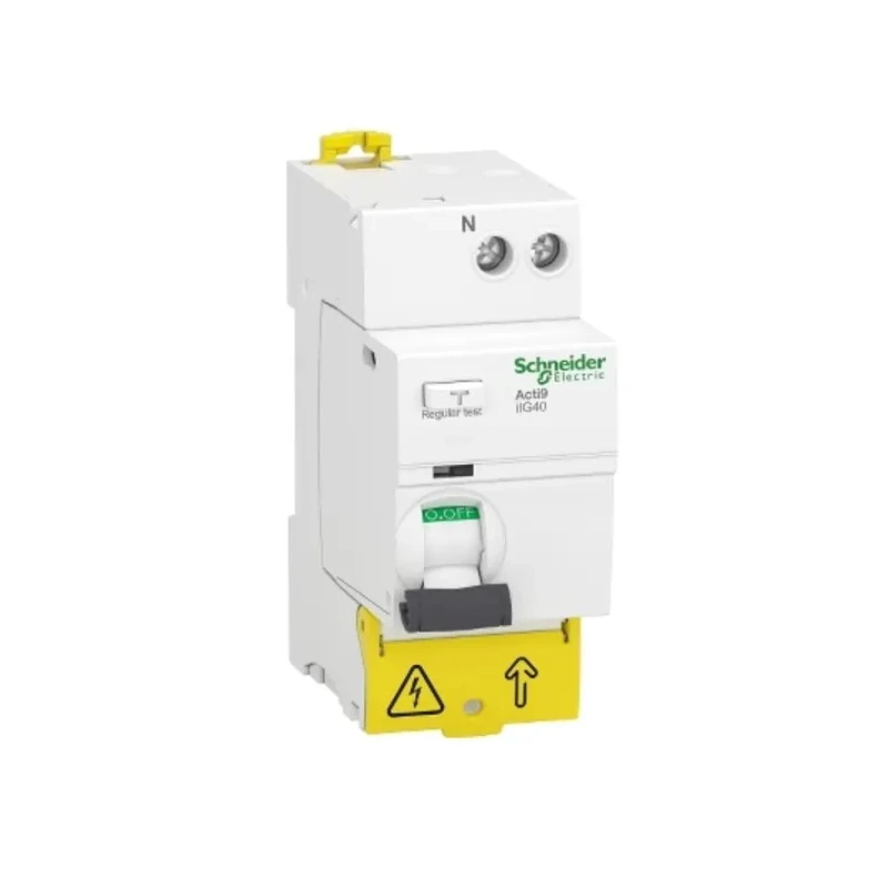 Schneider Electric Residual Current Circuit Breaker Acti9 iIG40 Series 63A 1-Pole 30 mA Type AC 500A Breaking A9R87663