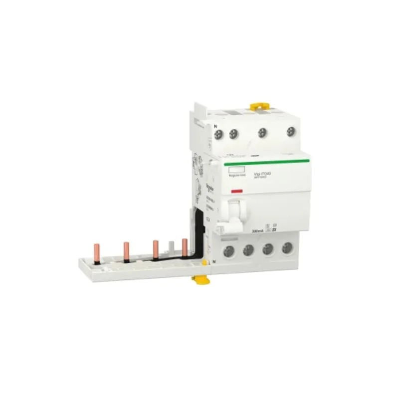 Schneider Electric Acti9 Series Residual Current Circuit Breaker, 63A, 4-Pole, 300mA, Type AC, 500A Breaking Capacity 