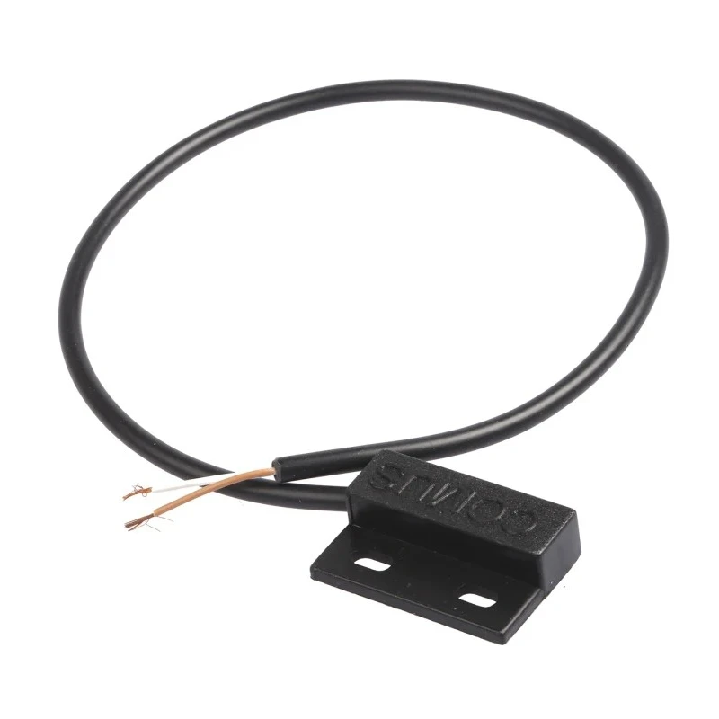 Assemtech Reed Switch Rectangular Body 100V AC, 0.25A, Black Polypropylene Housing S1365