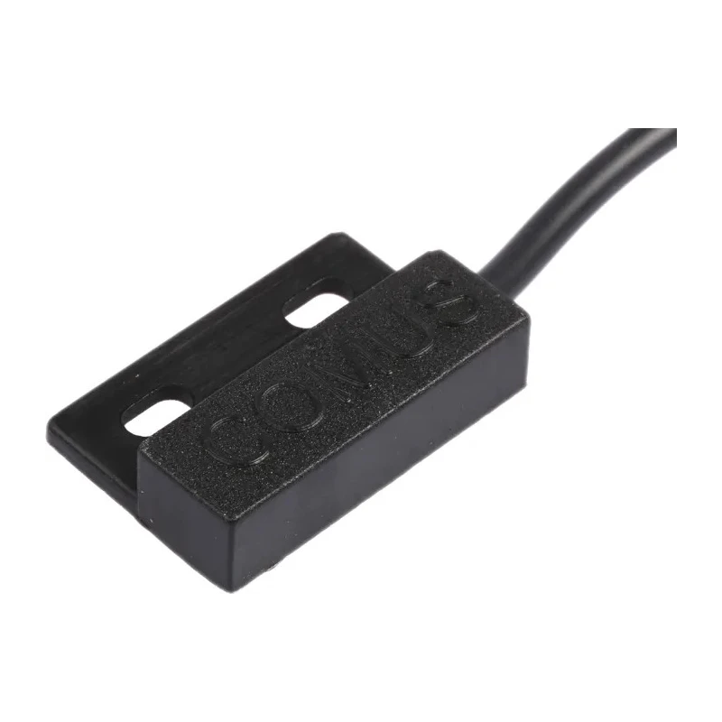 Assemtech Reed Switch Rectangular Body 100V AC, 0.25A, Black Polypropylene Housing S1365