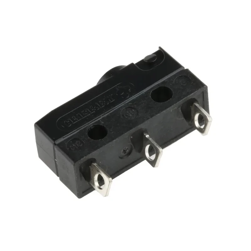 ZF Button Micro Switch with Solder Terminal, 6A Current, 250V AC Voltage, SPDT Contact, IP6K7 Protection DC1C-A1AA