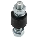 FIBET M4 x 10 mm Anti-Vibration Mount Male to Male Bobbin with 6.1 daN Compression, 10 mm OD, 28 mm H 1008VV10-45