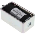 Mecalectro 8.M14 02 73 12 VCC 100% Linear Solenoid 24V DC 57.7 mm Length 32 mm Width 25.4 mm Depth
