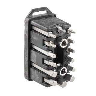 RS PRO Hex Hex Screwdriver Bit Set 16 Pieces, S2 Steel, Impact Driver Bit, 10 mm Drive Size 213-0951