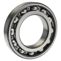 SKF Single Row Deep Groove Ball Bearing 80 mm ID, 140 mm OD, 26 mm Width, C3 Internal Clearance, Sheet Metal Cage 6216/C3