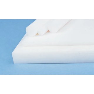 RS PRO White POM Plastic Sheet 500 mm x 330 mm x 25 mm 325-7091