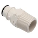 Colder Products Hose Connector Threaded 3/4 in Male Polysulfone Body 8.6 bar HFCD241235BSPT