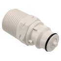 Colder Products Hose Connector Threaded 3/4 in Male Polysulfone Body 8.6 bar HFCD241235BSPT