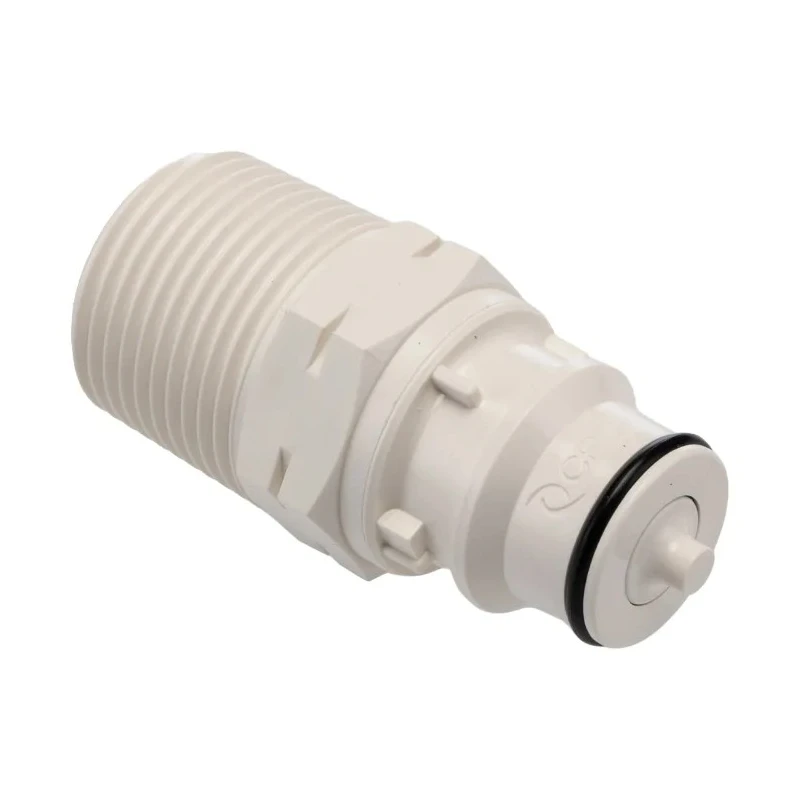 Colder Products Hose Connector Threaded 3/4 in Male Polysulfone Body 8.6 bar HFCD241235BSPT