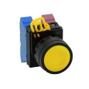 Idec YW1B Black Momentary Push Button Head Plastic 22 mm Cutout IP67 IP69K YW1B