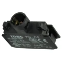 Idec YW Series Industrial Control Contact Block, 440V, 1 CO, LED Illumination, Screw Terminal, 10A Current Rating YW-DE