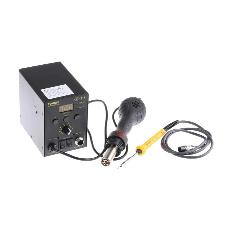 Antex Electronics Digital Soldering & Hot Air Rework Station 50 W, 230 V UD82D70