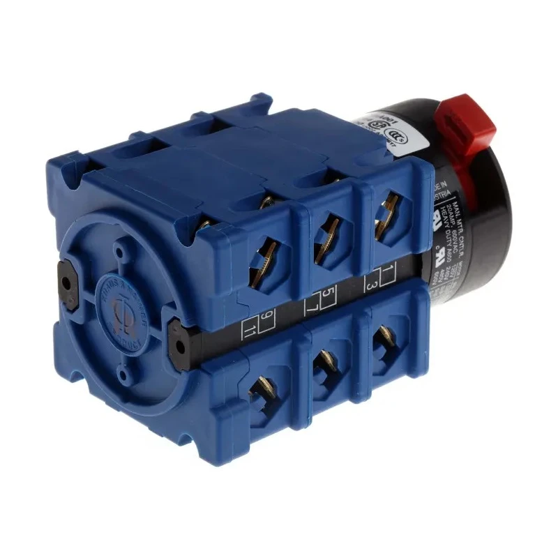 Kraus & Naimer Cam Switch 6 Position 60° Angle of Throw 20A Current CHR10.A233/GBA001.*FT