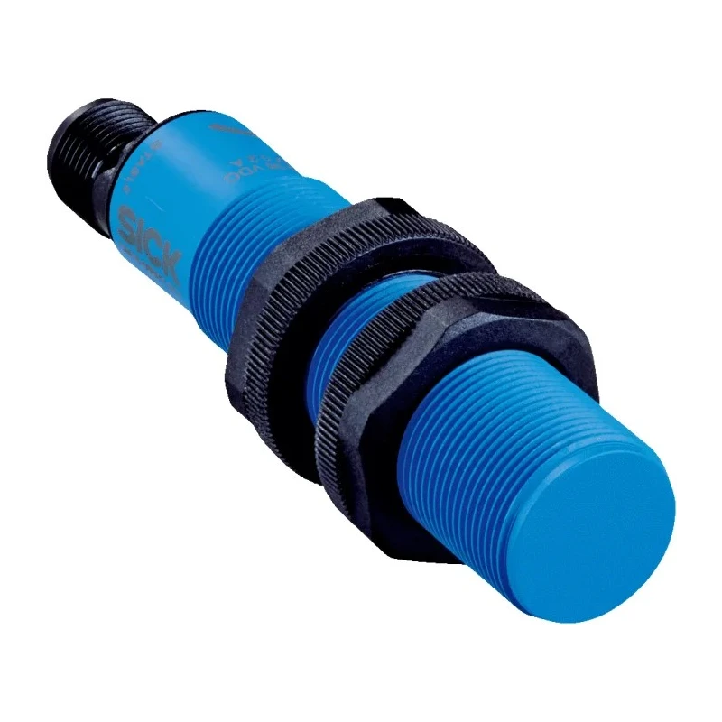 SICK Threaded Barrel Capacitive Proximity Sensor , 8 mm Detection, M18 x 1, NPN Output, 200mA, 30 V DC CM18-08BNP-EC1