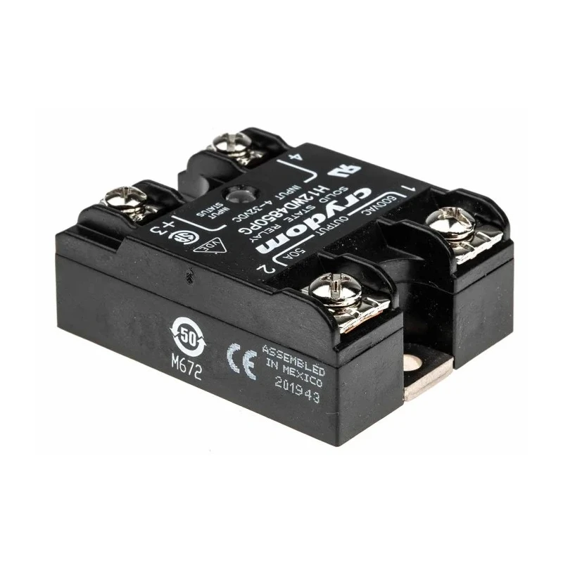 Crydom Solid State Relay Panel Mount, 50 A Load Current, 660 V AC Load, 32 V Control Voltage H12WD