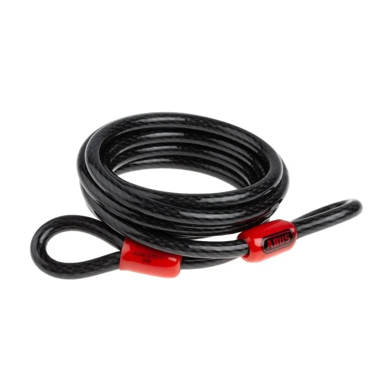 ABUS Steel Twin Loop Cable Lock 8 mm Diameter 1.829 m Length XR1850