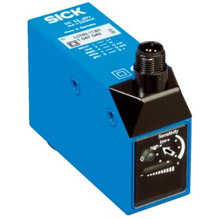 SICK Light Intensity Sensor Ultraviolet LED 50 mm, NPN/PNP Output, 100 mA, IP67, 30V dc 