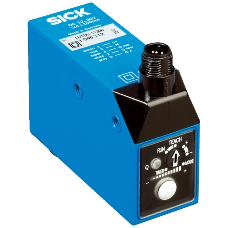 SICK Light Intensity Sensor Ultraviolet LED 20 mm PNP 100 mA IO-Link IP67 30V dc LUT9U-P120L
