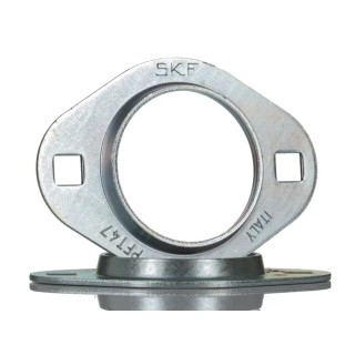 SKF Ball Bearing Insert 47 mm ID 67 mm OD 16 mm Width Steel Open Bore Round PFT 47