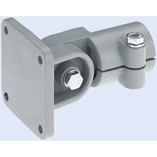 Rose+Krieger M8 Hinge Clamp Connecting Component, Strut Profile 50 mm, Round Tube Size 50.2 mm 185000020200