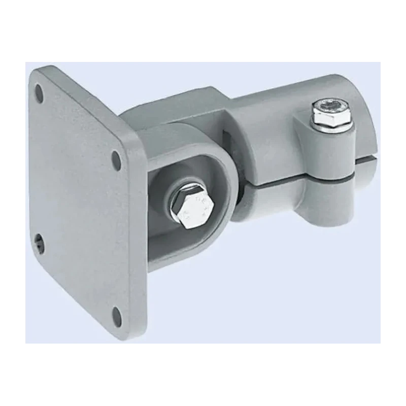 Rose+Krieger M8 Hinge Clamp Connecting Component, Strut Profile 50 mm, Round Tube Size 50.2 mm 185000020200