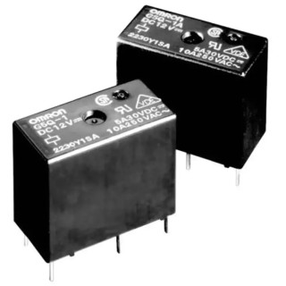 Omron Power Relay PCB Mount 5V DC Coil 10A Switching Current SPDT G5Q-1-EU DC5 (TY)