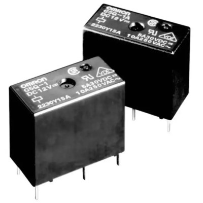 Omron Power Relay PCB Mount 5V DC Coil 10A Switching Current SPDT G5Q-1-EU DC5 (TY)