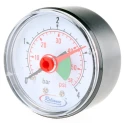 RS PRO 50 mm 1/4 in BSP Back Entry ABS Case Pressure Gauge 4 bar 120°C 389-0575