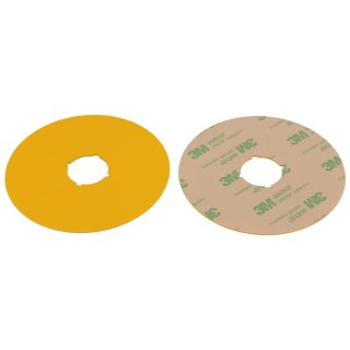 Eaton M22 Series Label Round Yellow 90mm Diameter Customisable Industrial Safety Identification 216464 M22-XAK