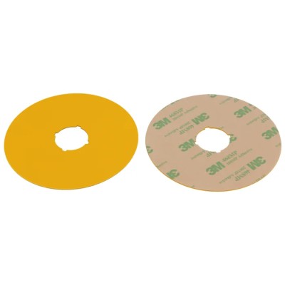 Eaton M22 Series Label Round Yellow 90mm Diameter Customisable Industrial Safety Identification 216464 M22-XAK