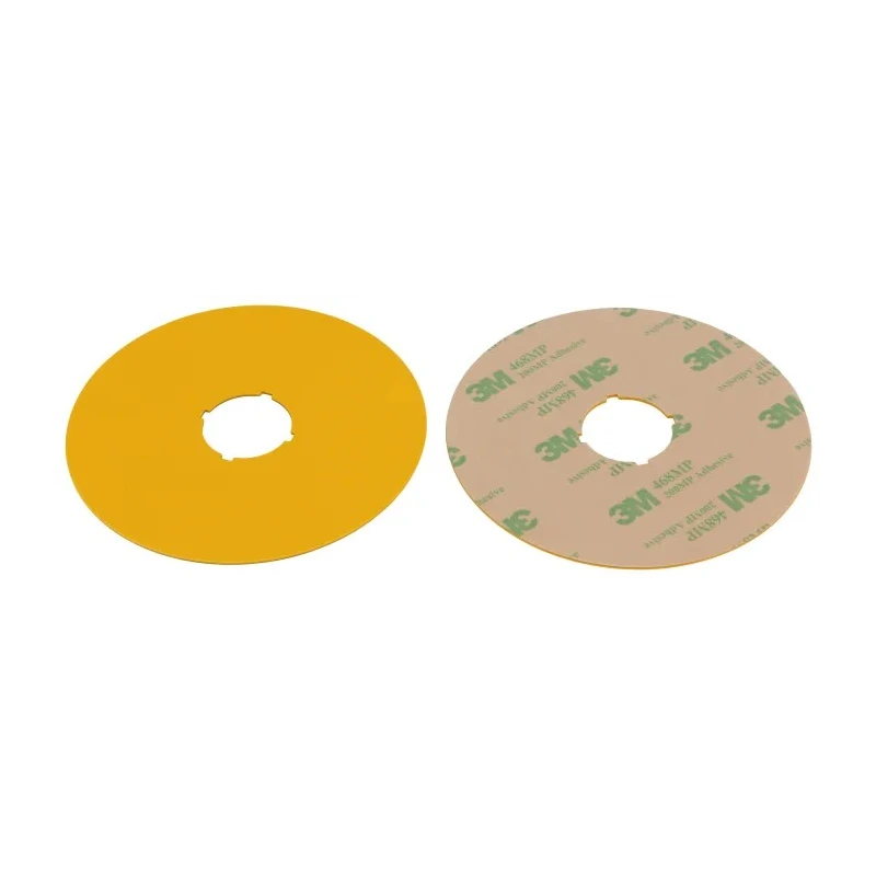 Eaton M22 Series Label Round Yellow 90mm Diameter Customisable Industrial Safety Identification 216464 M22-XAK