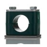 RS PRO Polypropylene Tube Clamp for 25 mm OD Tube with Steel Plates 1.5 m Spacing 414-1486