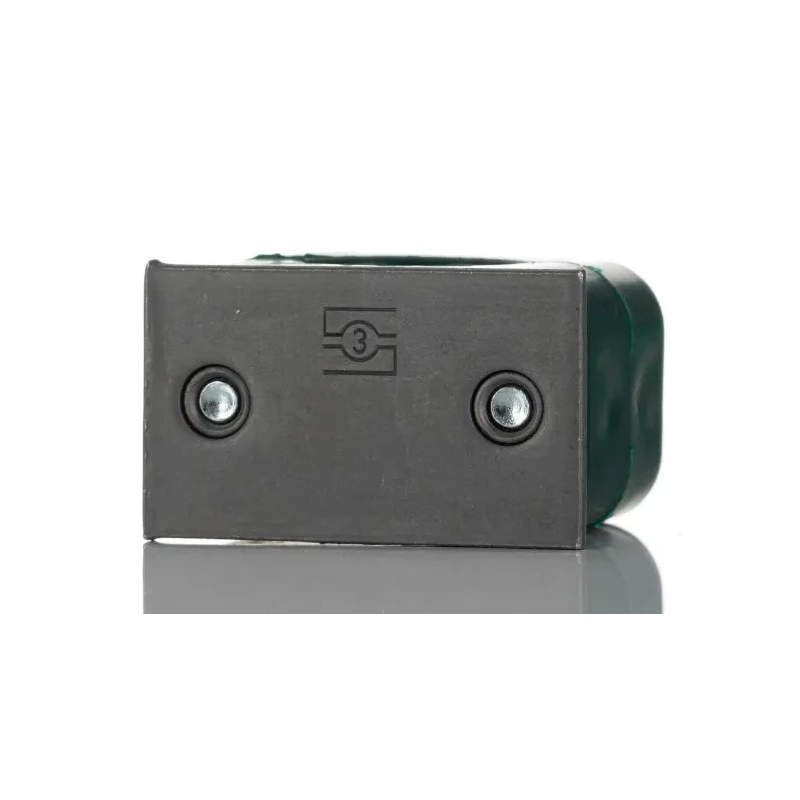 RS PRO Polypropylene Tube Clamp for 25 mm OD Tube with Steel Plates 1.5 m Spacing 414-1486