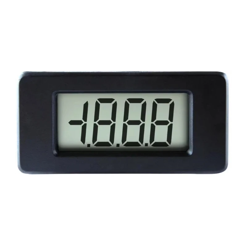 Lascar Digital Voltmeter DC, LCD Display 3-Digits ±3 %, Cutout 45x21.5 mm, Digit Height 12.5 mm V125 V 125